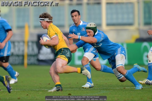2012-11-24 Firenze - Italia-Australia 0981 Michael Hooper